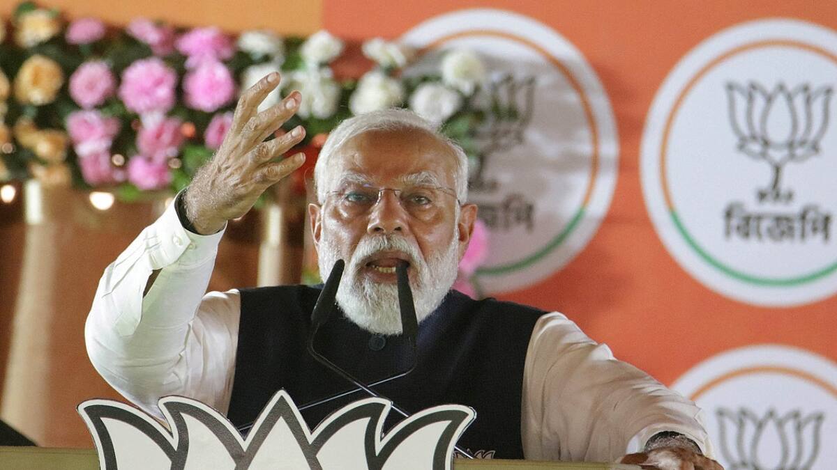 Narendra Modi, primer ministro de India. Foto: Reuters