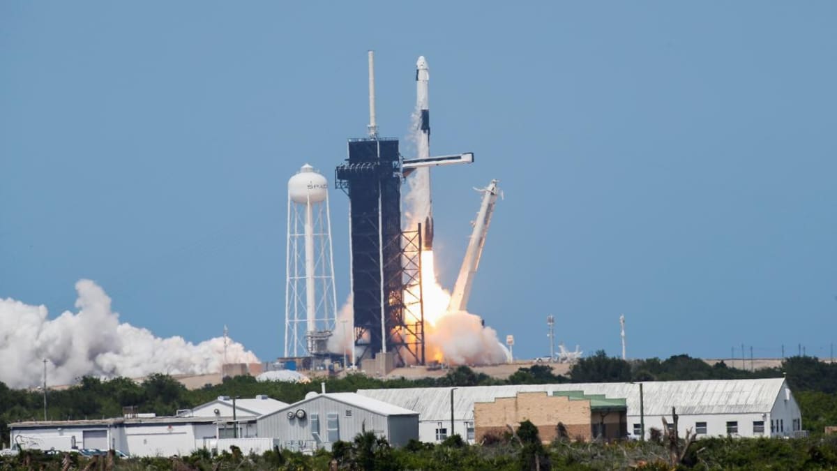 FOTOS: las mejores imágenes del lanzamiento histórico de la NASA y SpaceX