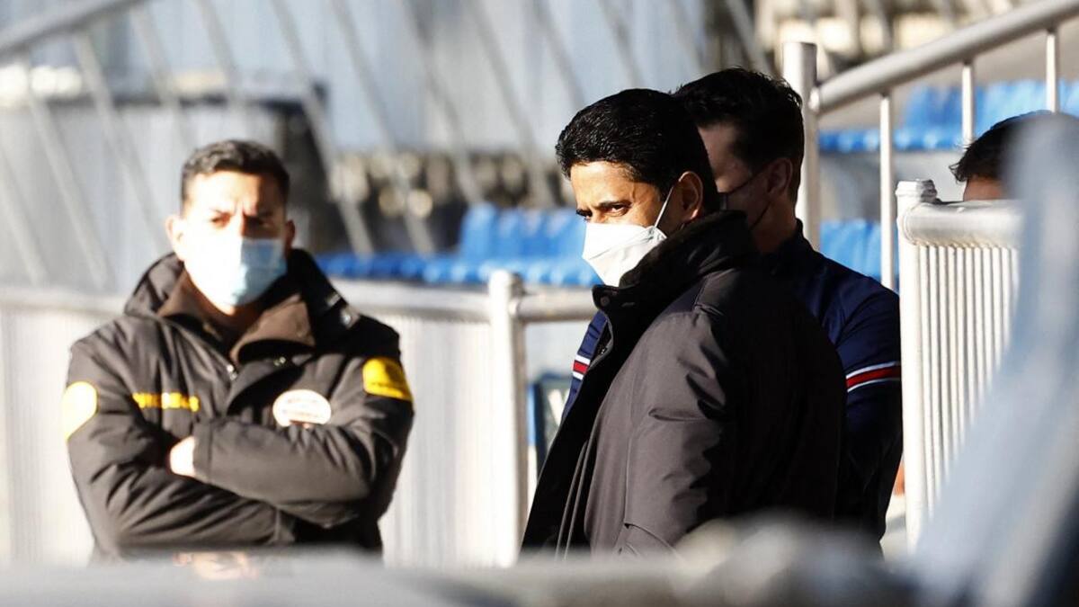 Nasser Al-Khelaïfi, presidente del PSG. Reuters.