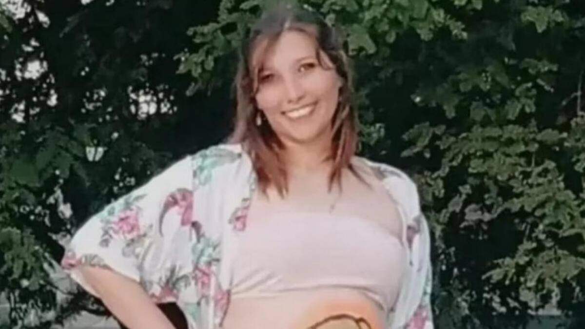 Natalia Resser, la madre que falleció junto en el parto junto a su hijo. Foto: NA.