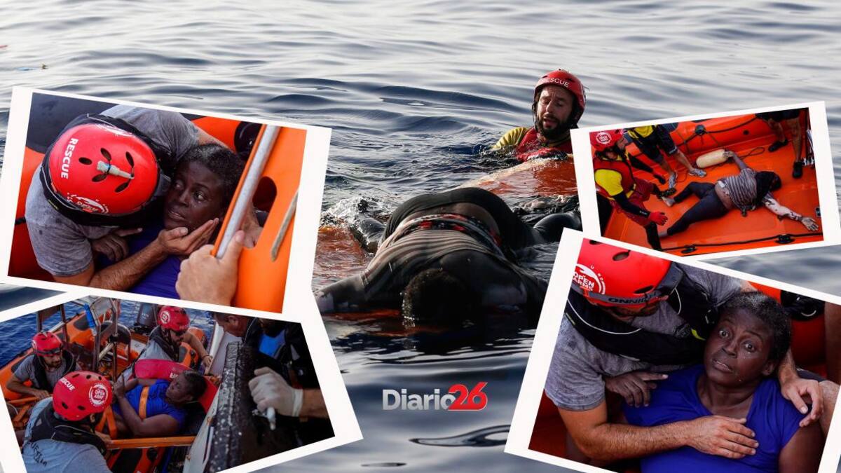 Náufraga aferrada a dos muertos para sobrevivir rescatada en Mediterráneo, Reuters y NA
