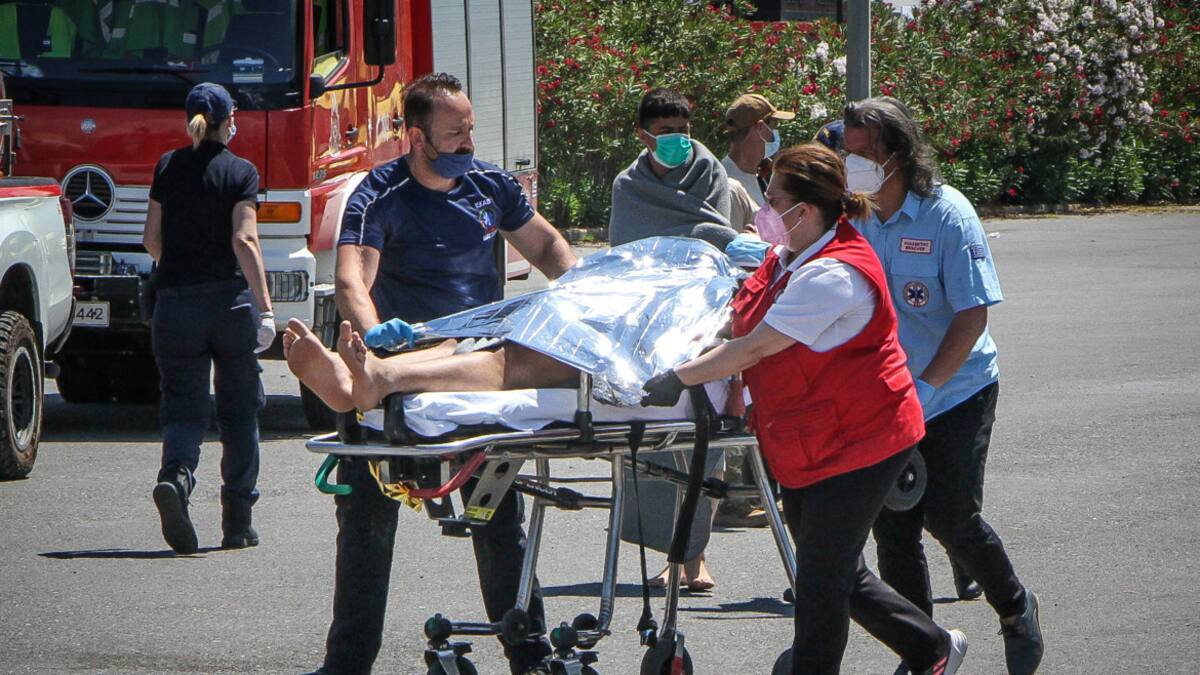 Naufragio y tragedia en Grecia. Foto: Reuters.