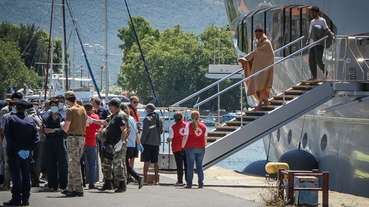 Naufragio y tragedia en Grecia. Foto: Reuters.