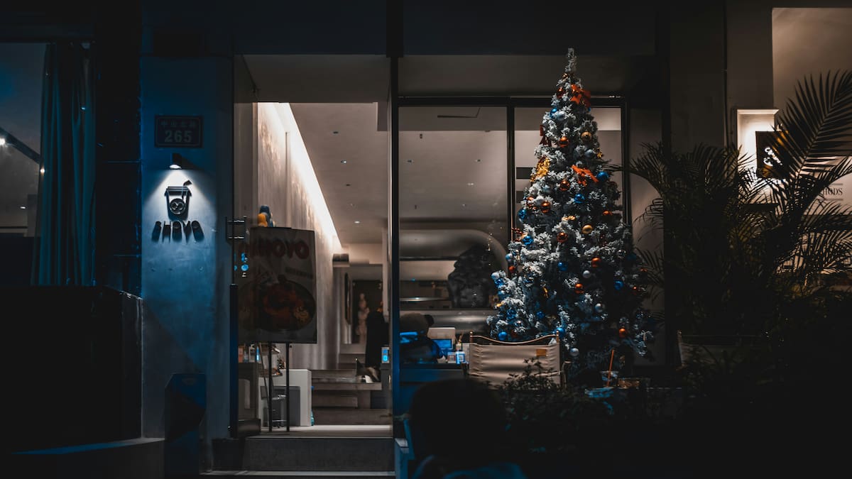 árbol de navidad minimalista