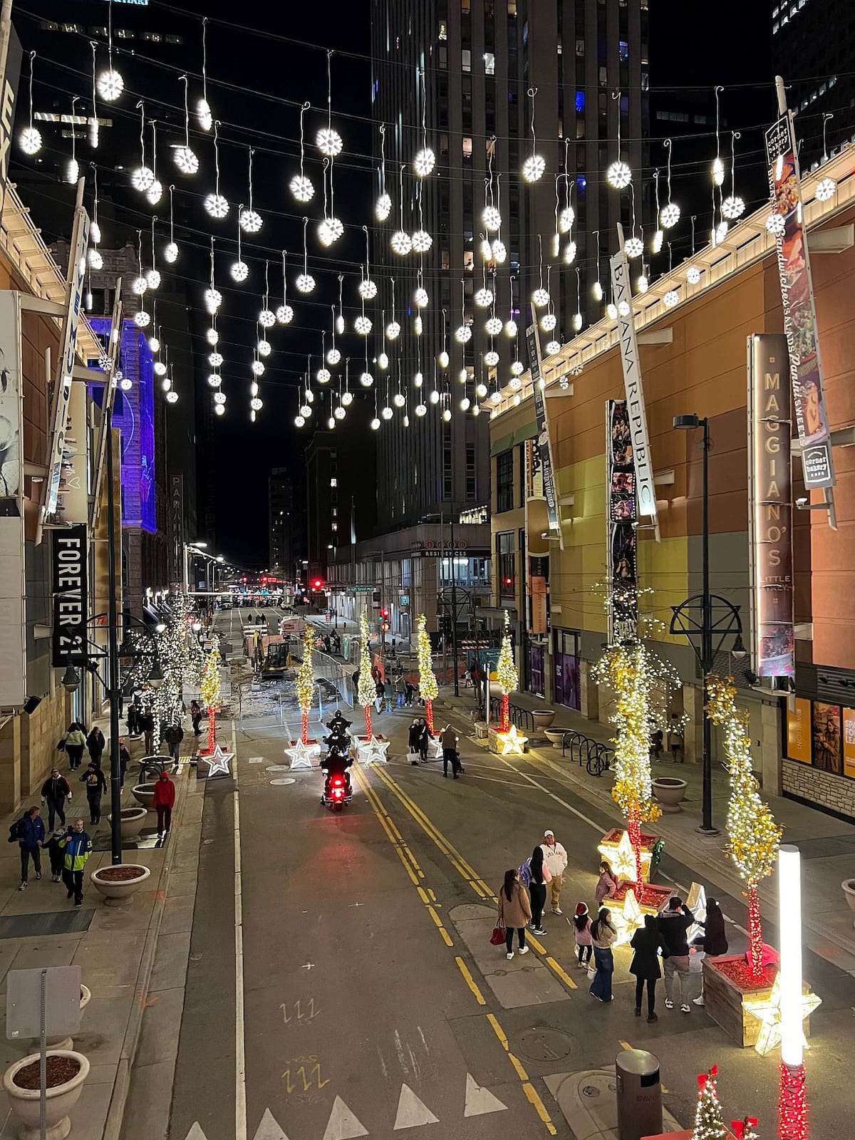Navidad como en las películas en Denver, Estados Unidos. Foto: Pato Daniele