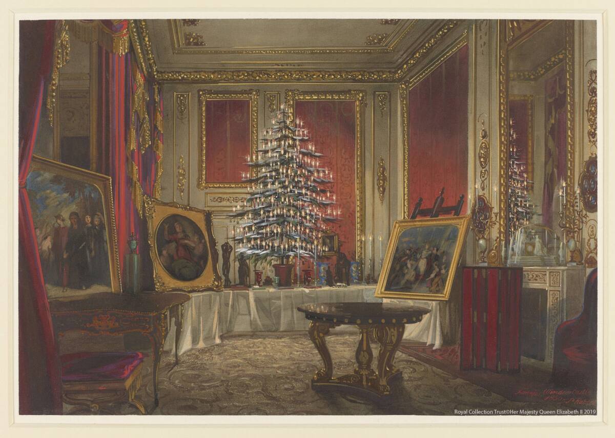 Navidad de la familia real británica. Foto: X / @RoyalFamily.