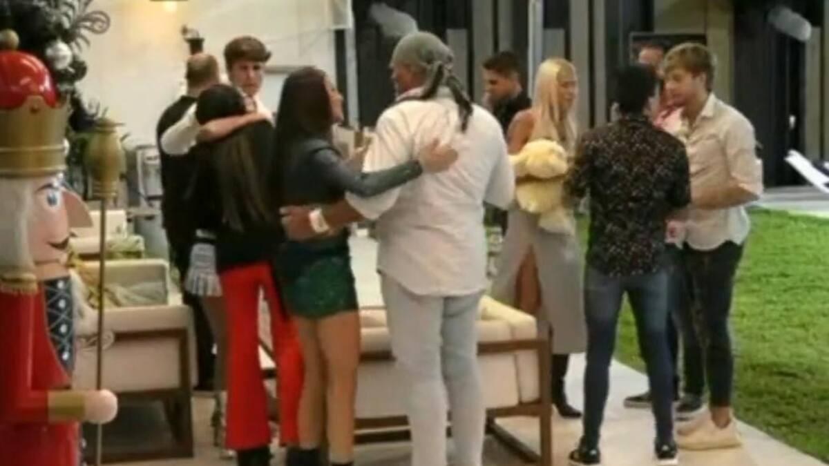 Navidad en GH. Foto: captura.