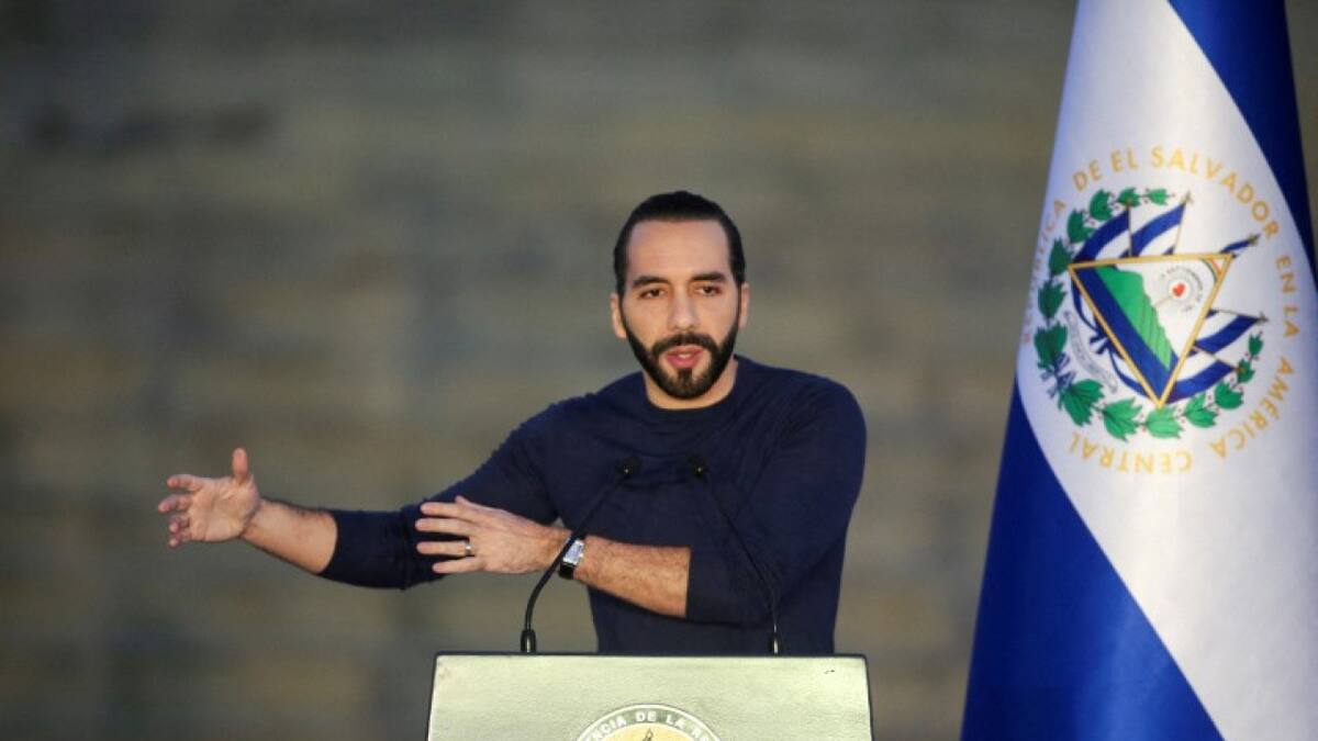 Nayib Bukele. Foto: REUTERS.