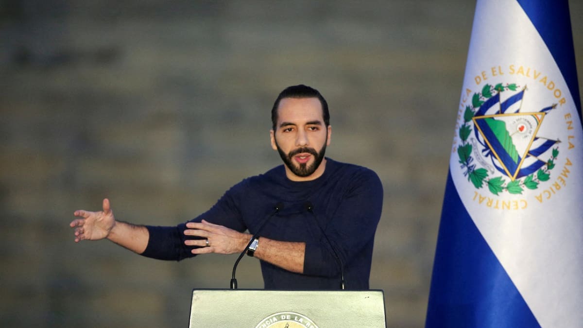 Nayib Bukele, presidente de El Salvador. Foto: Reuters