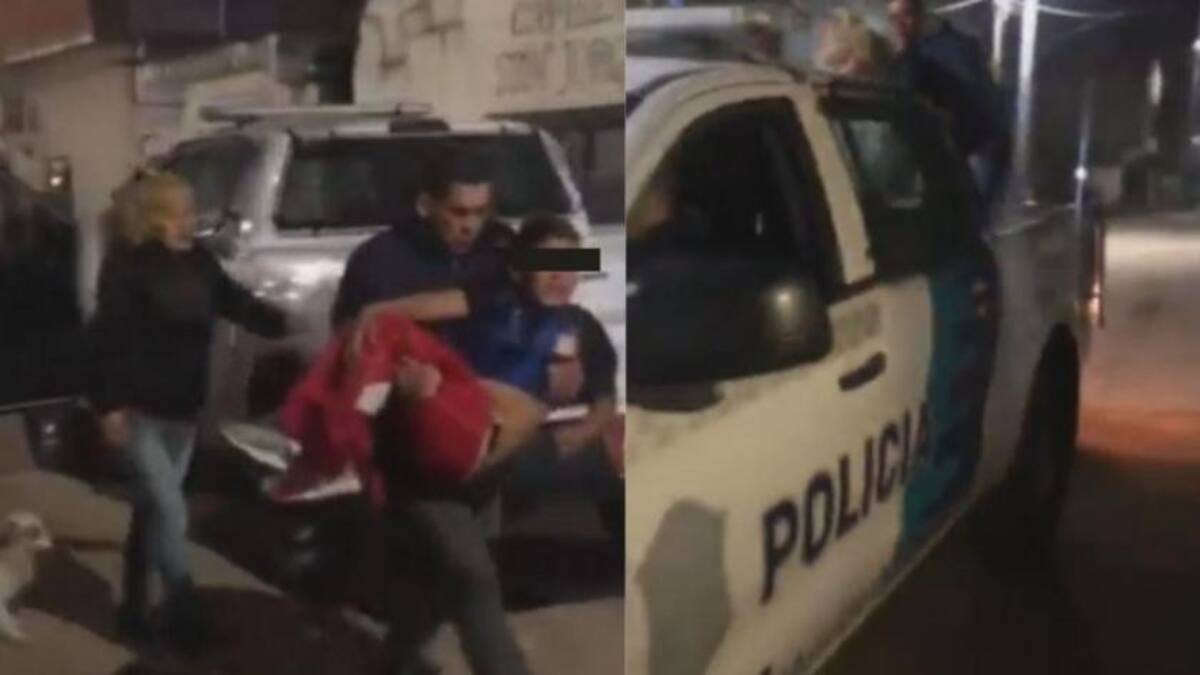 Nene baleado en La Tablada