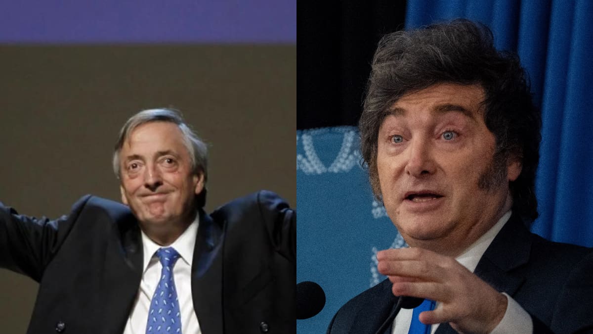 Milei, Néstor Kirchner y un curioso antecedente en Reino Unido: qué pasó con Malvinas en 2003