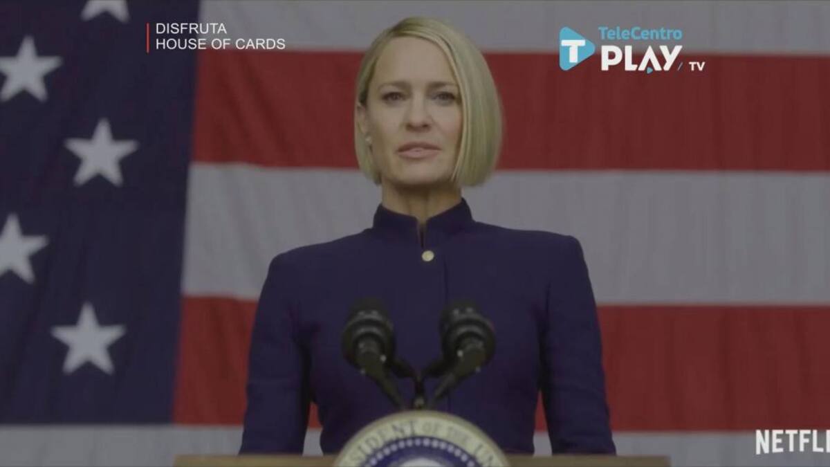 Netflix, House of Cards, TeleCentro Play TV