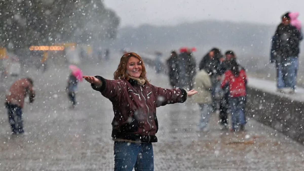Nevada de 2007 en Buenos Aires. Foto: EFE