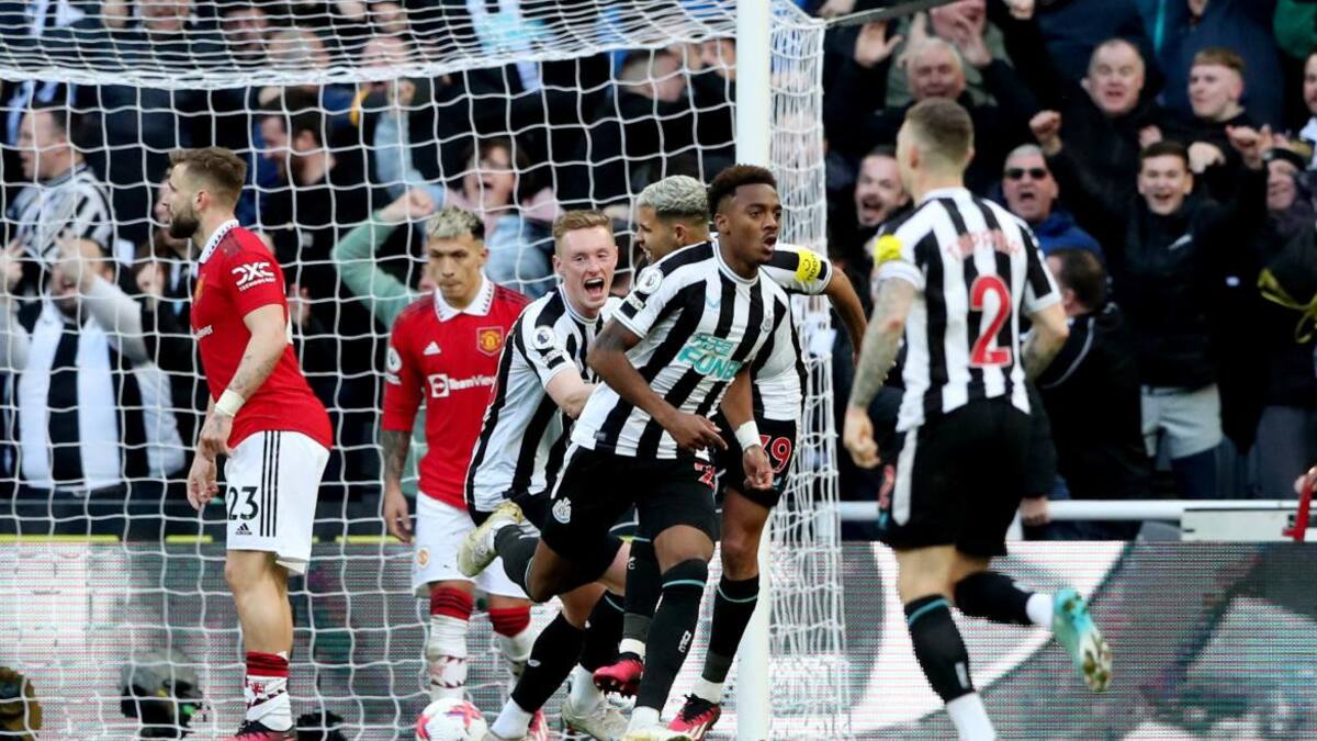 Newcastle United vs. Manchester United. Foto: Reuters.