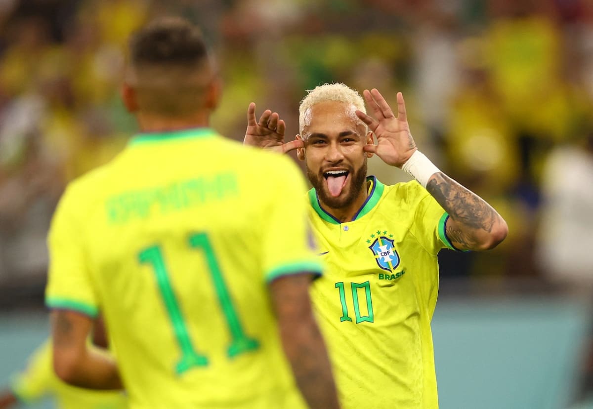 Neymar en la Selección de Brasil. Foto: Reuters (Carl Recine)
