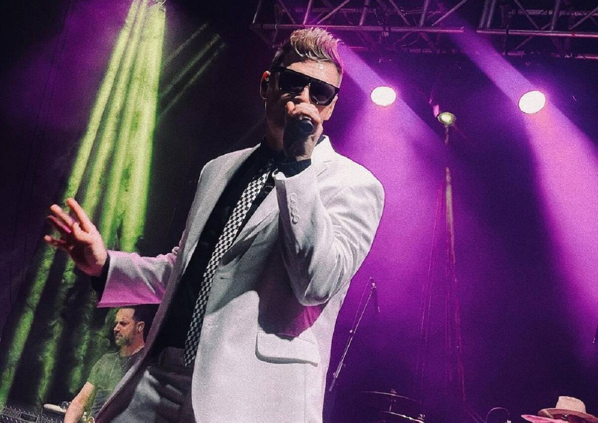 Nick Carter, cantante. Foto: Instgaram
