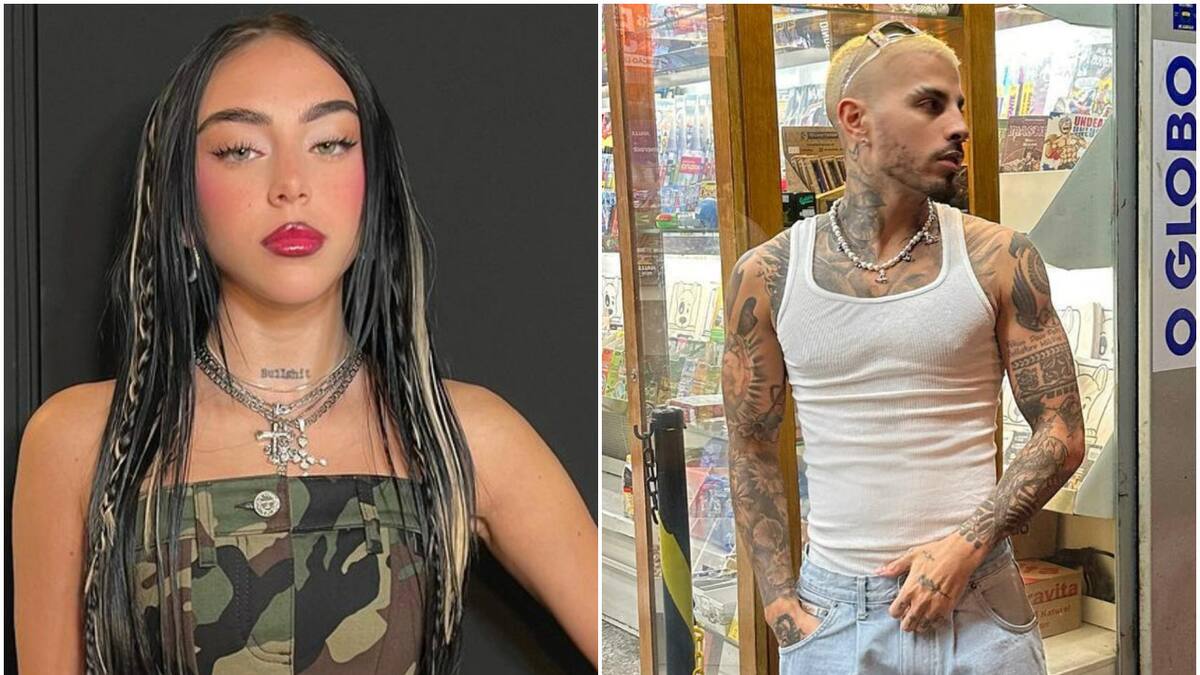 Nicki Nicole y Rauw Alejandro. Fotos: Instagram.