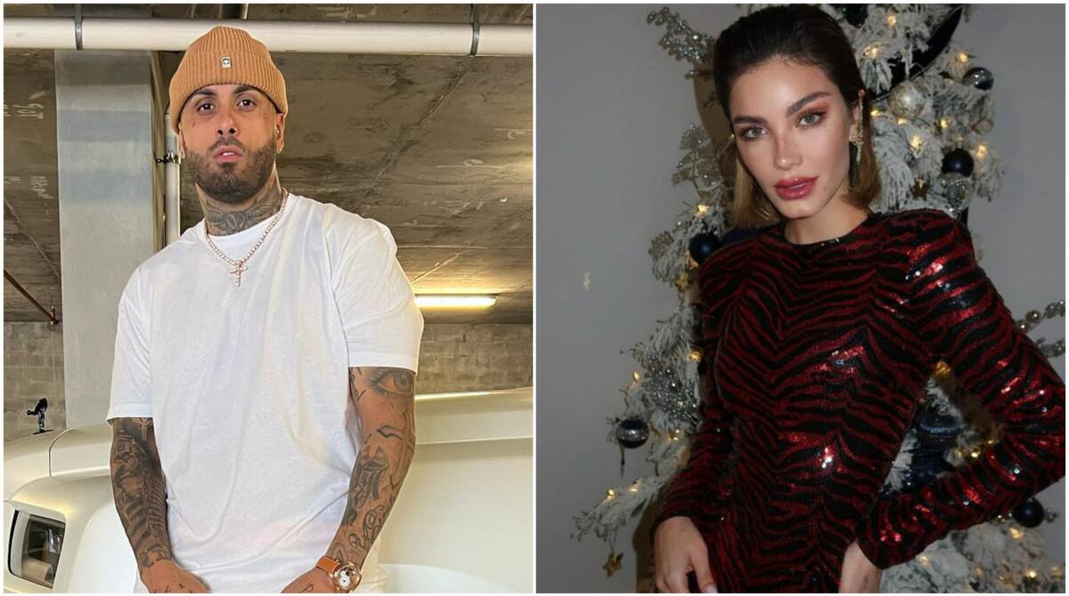 Nicky Jam y Aleska Genesis. Fotos: Instagram/nickyjam - aleskagenesis