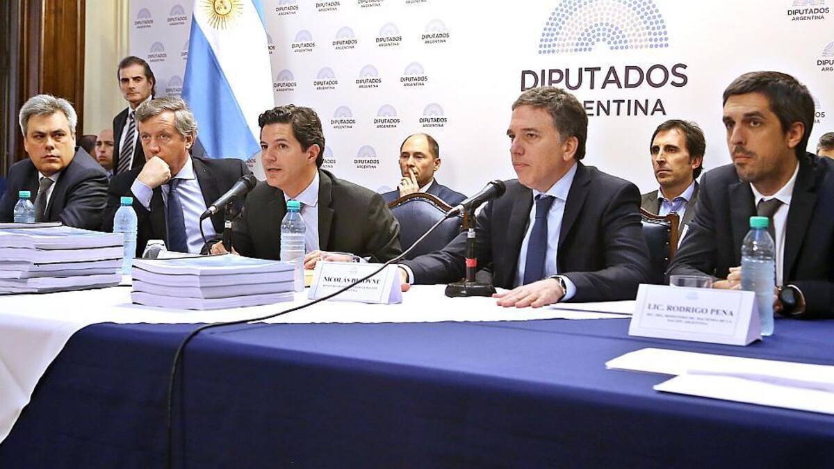 Nicolás Dujovne en Cámara de Diputados