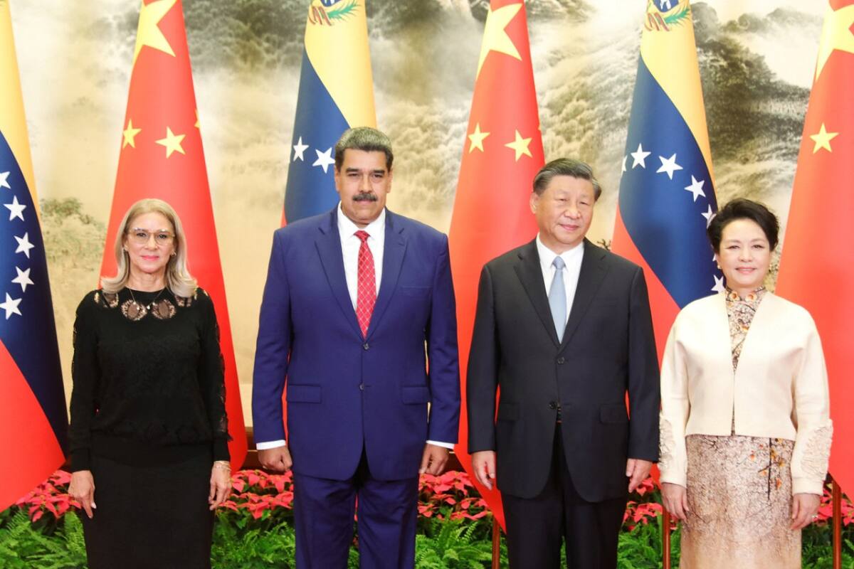 Nicolás Maduro destacó el rol de China en el desarrollo de América Latina. Foto: Reuters.