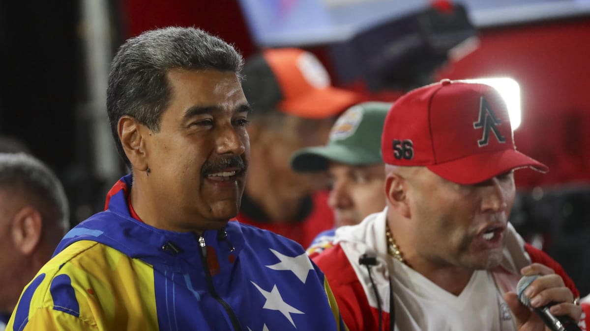 Nicolás Maduro fue reelecto en Venezuela. Foto: EFE