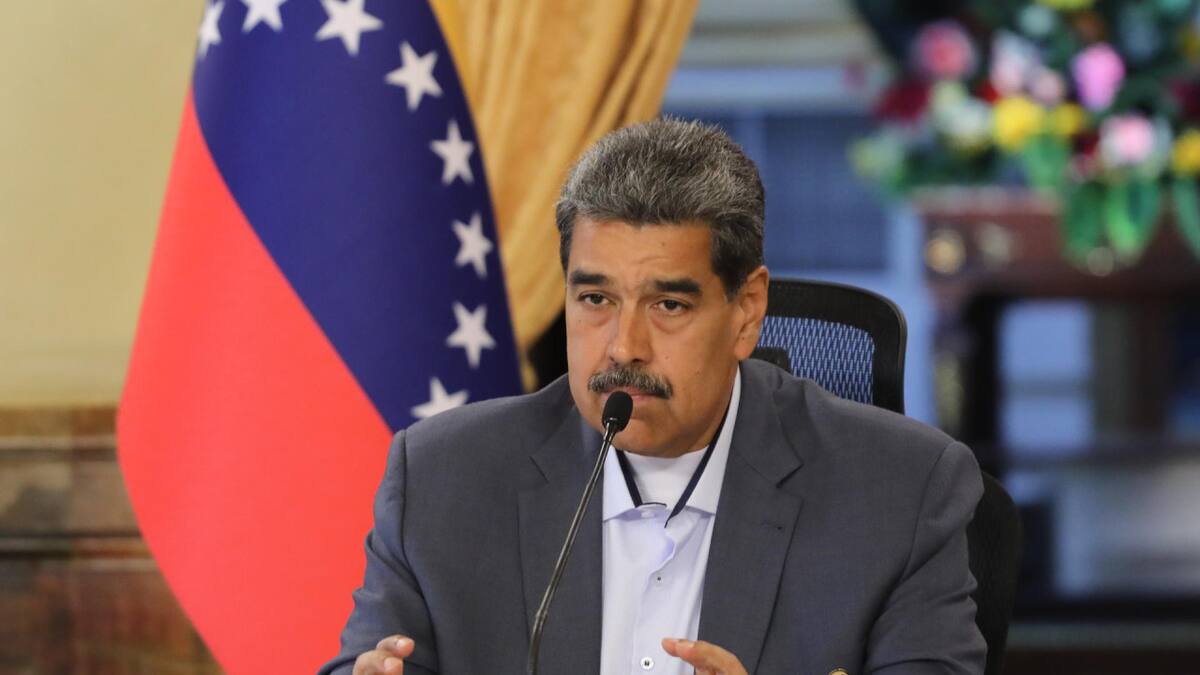 Nicolás Maduro, presidente de Venezuela. Foto: EFE.