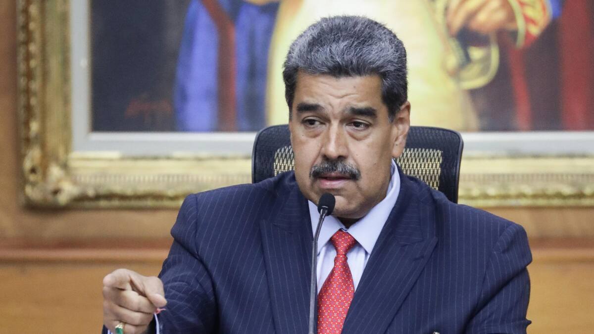 Nicolás Maduro, presidente de Venezuela. Foto: EFE.