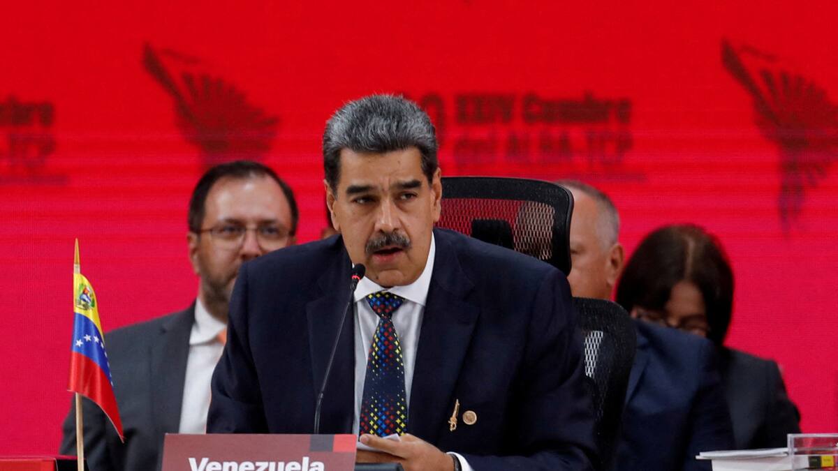 Nicolás Maduro, presidente de Venezuela. Foto: Reuters.