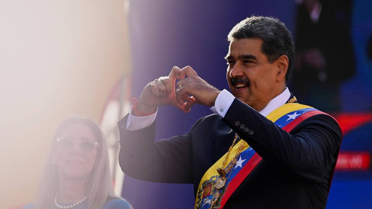 Nicolás Maduro y su idea acerca de las migraciones venezolanas. Foto: Reuters.