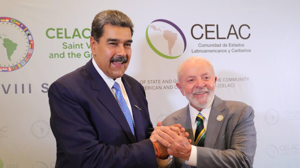 Nicolás Maduro y Lula da Silva en la VIII Cumbre de la CELAC. Foto: EFE.