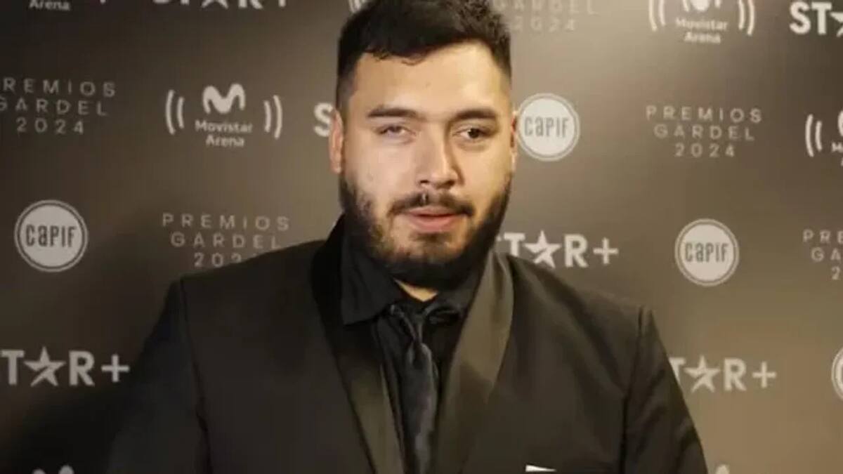 Nicolás Mattioli, cantante. Foto: NA