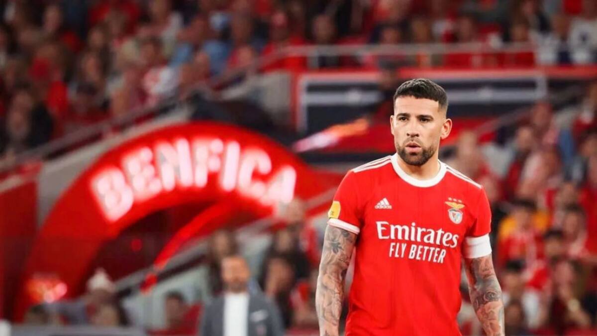 Nicolás Otamendi. Foto: Instagram @nicolasotamendi30