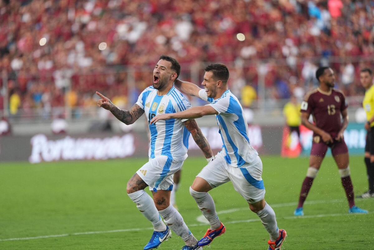 Nicolás Otamendi; Selección Argentina. Foto: NA.
