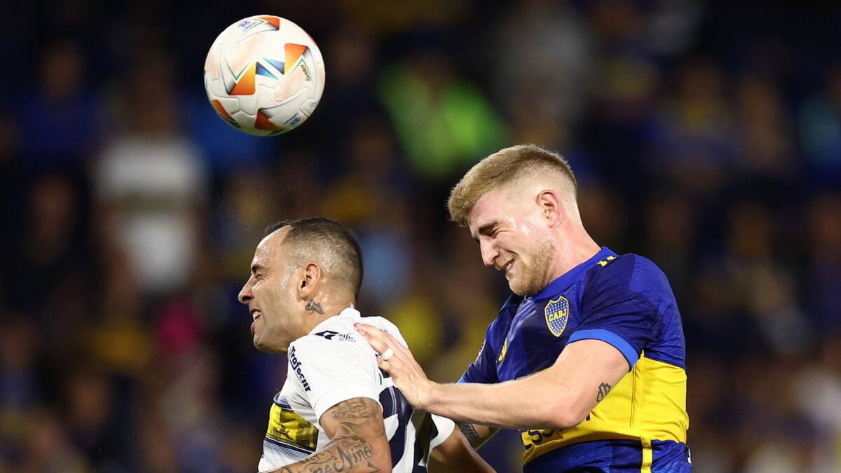 Nicolás Valentini, Boca. Foto: NA