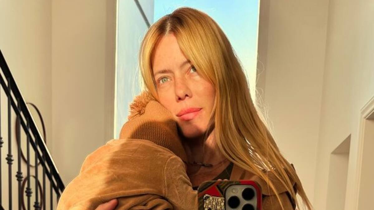 Nicole Neumann junto a su hijo Cruz. Foto: Instagram.