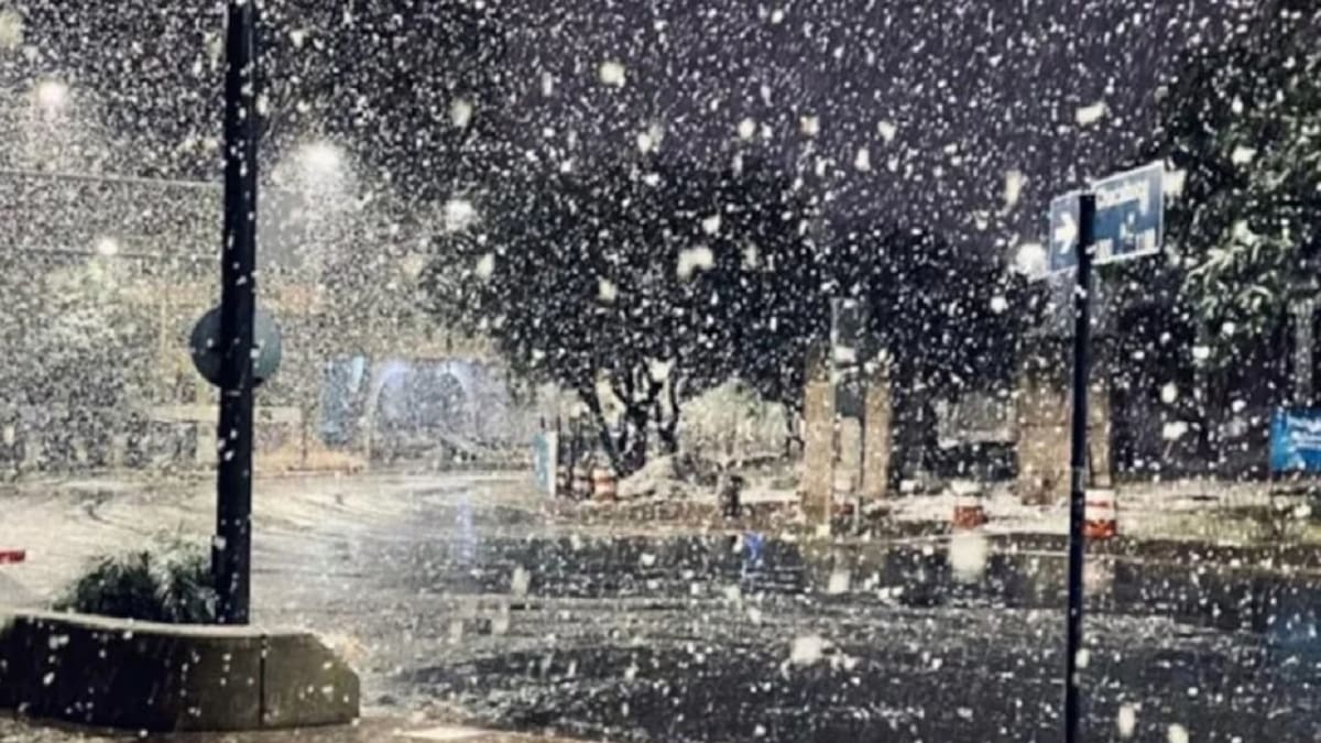 ¿Nieve en Buenos Aires?. NA
