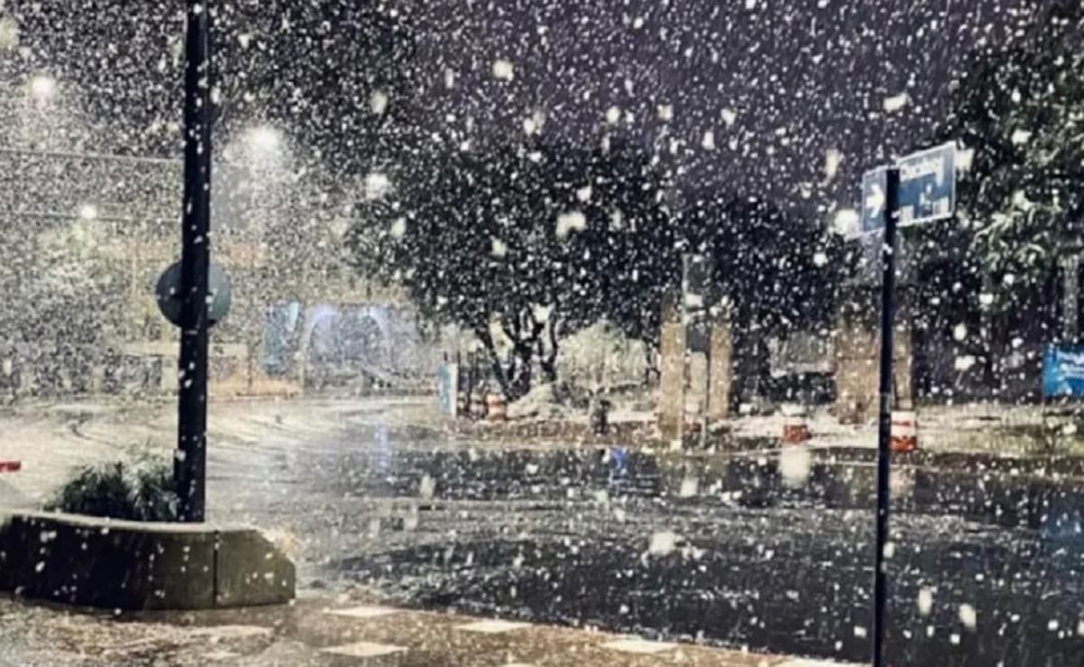 ¿Nieve en Buenos Aires?. NA