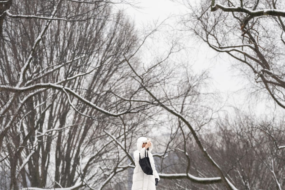 Nieve en Estados Unidos. EFE