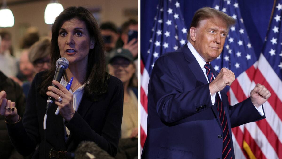 Nikki Haley Y Donald Trump, EEUU. Foto: EFE
