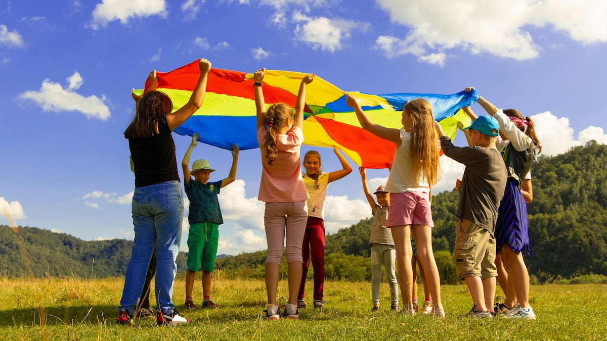 niños jugando