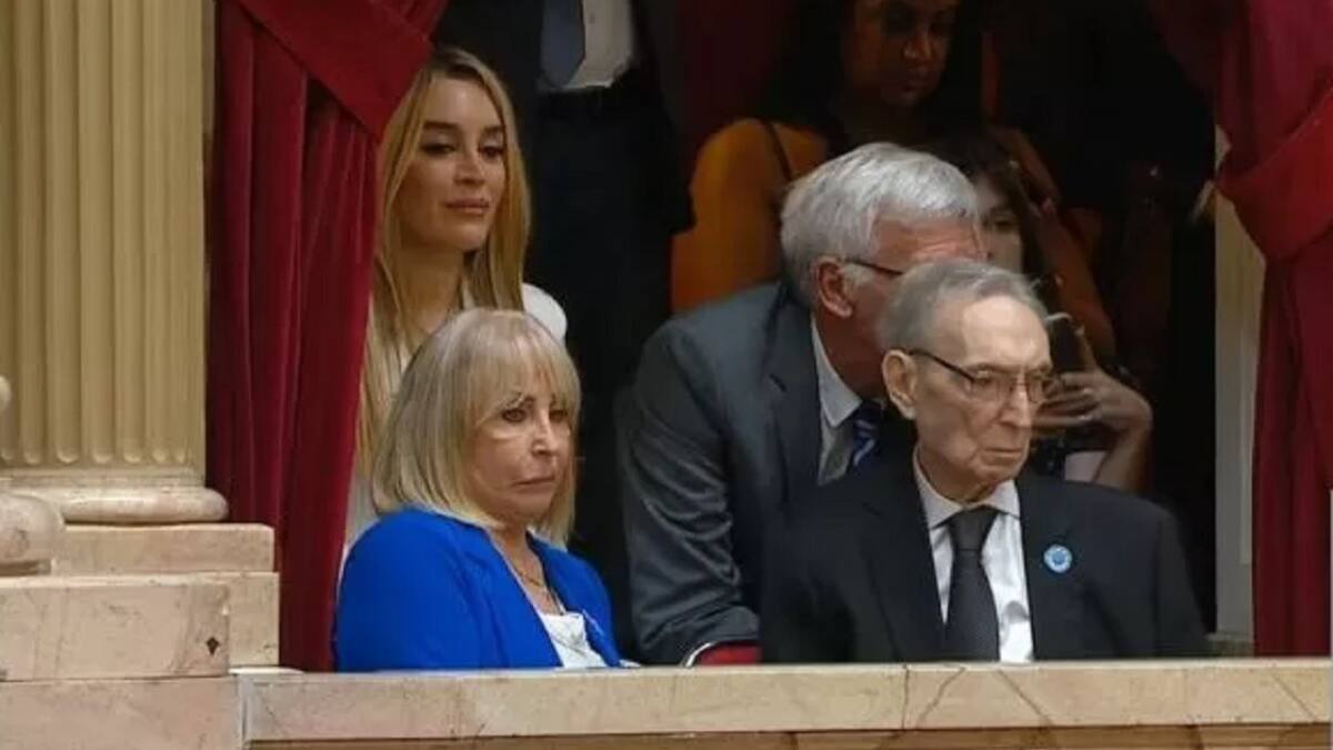 Norberto Horacio Milei y Alicia Luján Lucich, padres de Javier Milei. Foto: captura de pantalla