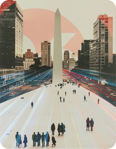Obelisco de Buenos Aires, imagen representativa de Canal 26