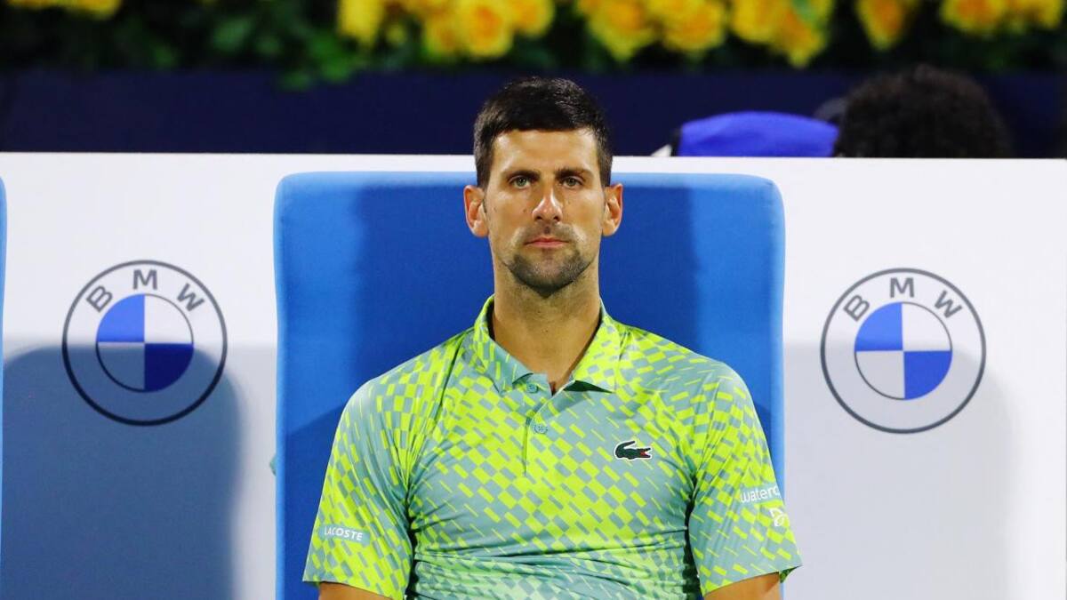 Novak Djokovic; Dubai. Foto: Reuters.