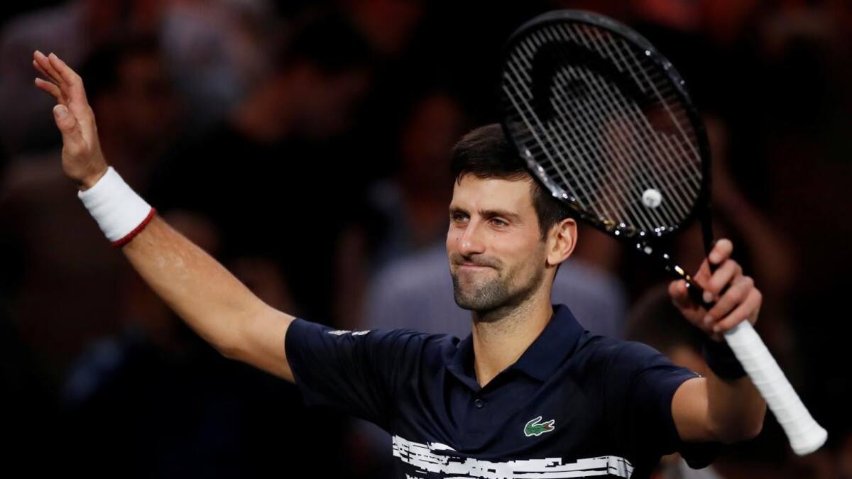 Novak Djokovic, Reuters
