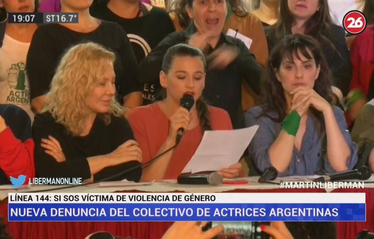 Nueva denuncia de Actrices Argentinas