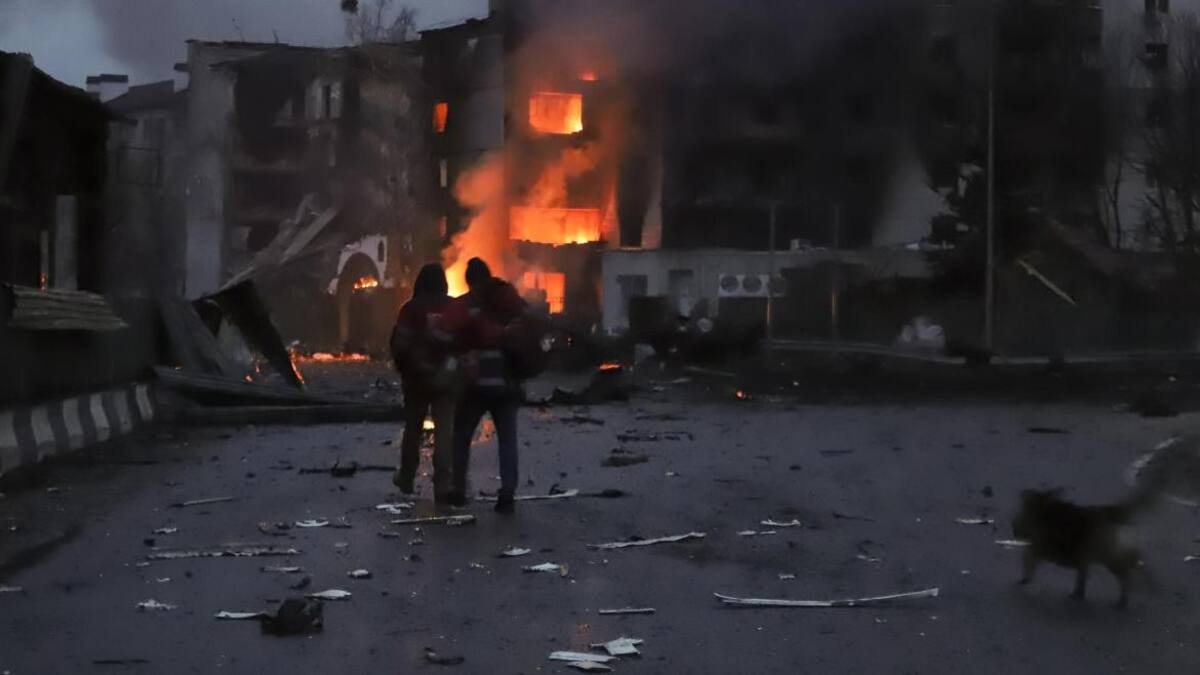 Nueva ofensiva rusa en Kiev, capital de Ucrania, AGENCIA EFE 02-03-22