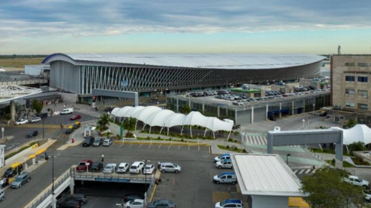 Nueva terminal del Aeropuerto de Ezeiza. Foto: NA.