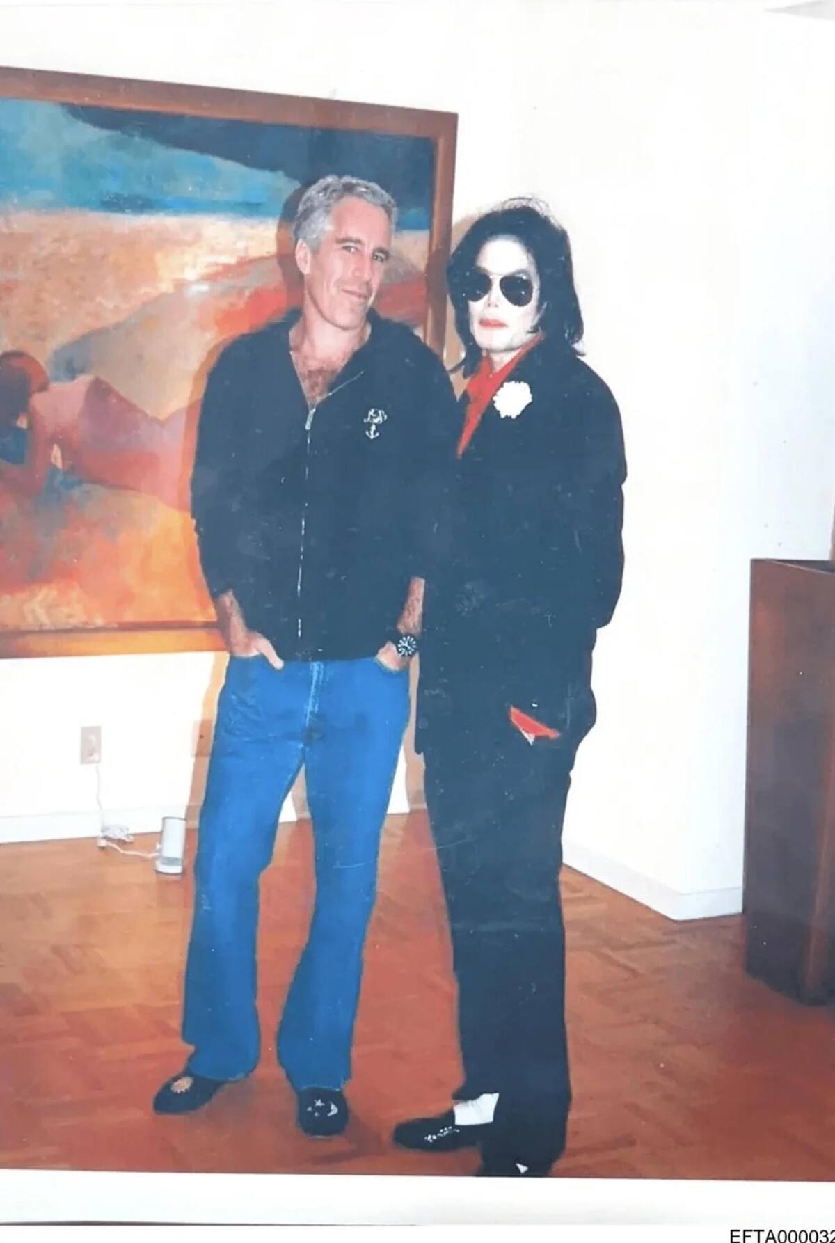 Nuevas imágenes en el caso Epstein difundidas por el Departamento de Justicia de EEUU.