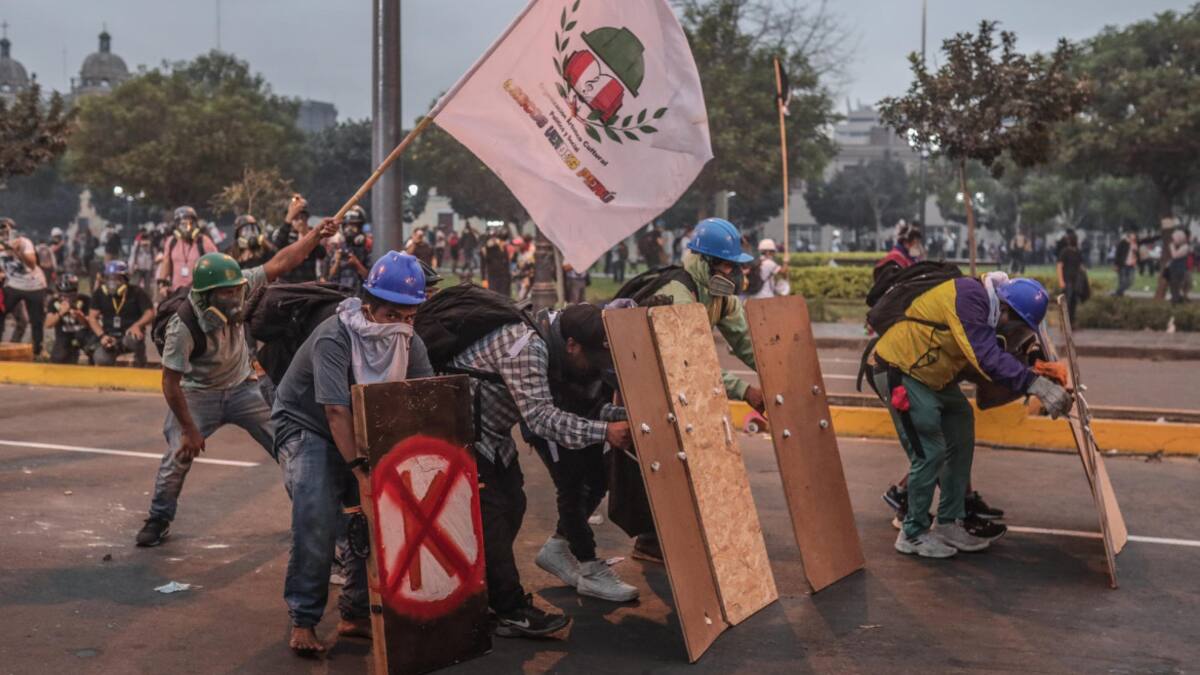Nuevas protestas en Perú. Foto: EFE