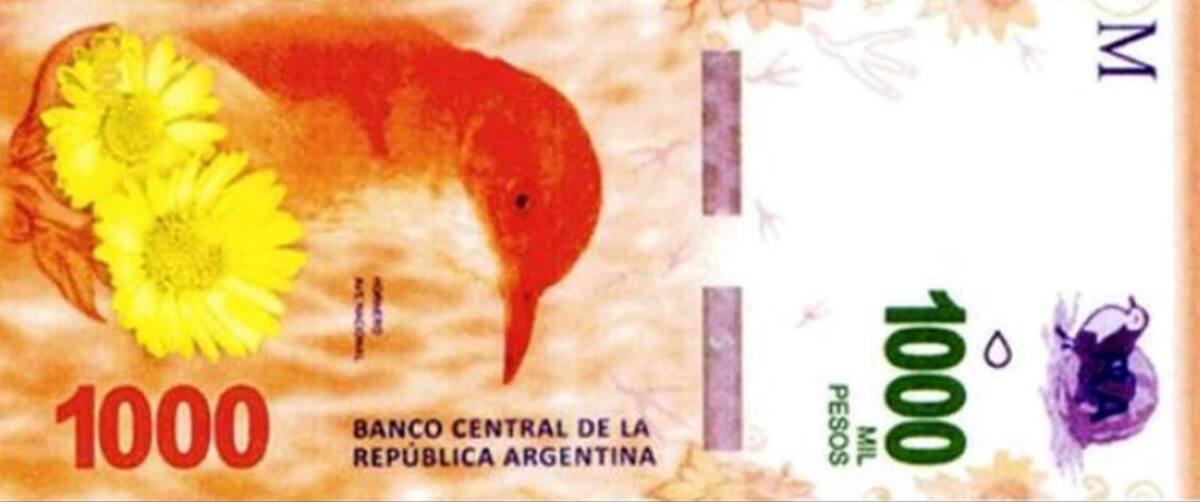 Nuevo billete - 1000